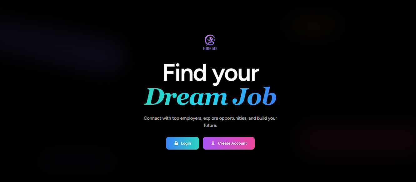 HireMe Job Board Preview